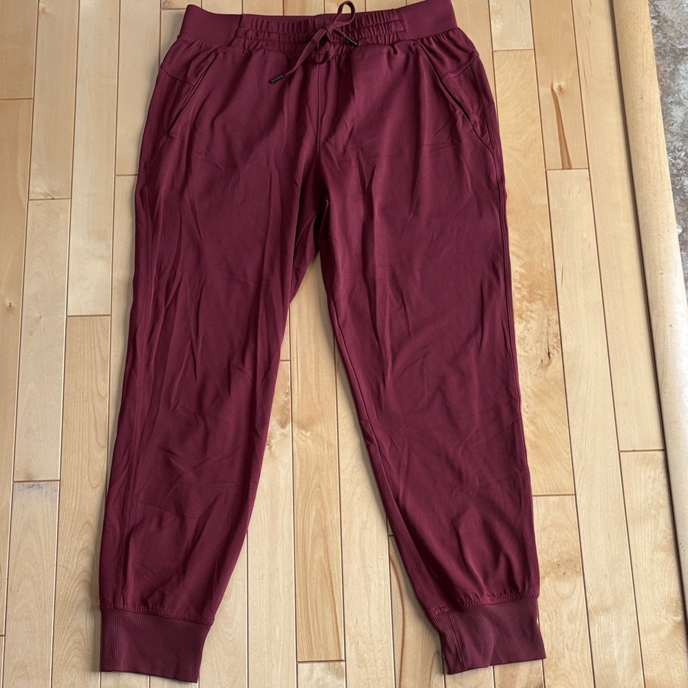 CALIA Burgandy Joggers
